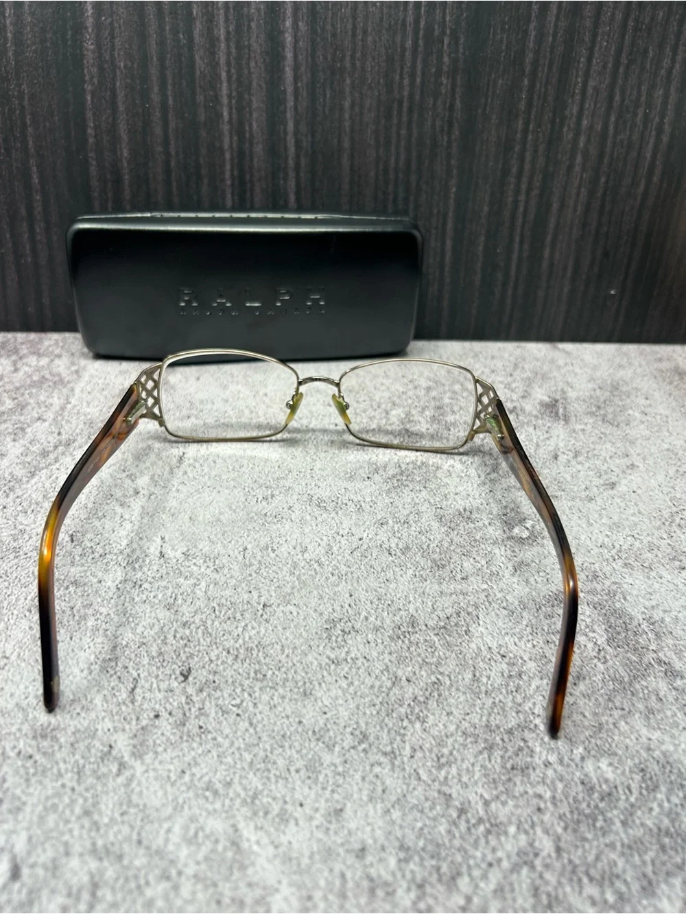 Versace MOD 1160 Eyeglasses 53-16-130 Gold Tortoise Prescription Made in Italy